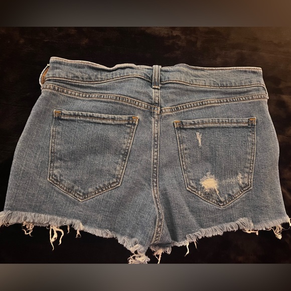 Distressed Jean Shorts - Picture 2 of 2
